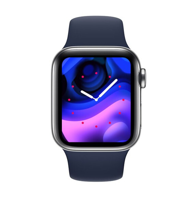 Smartwatch smart watch/Montre intelligente neuve T900 S.9 -Bleu dans Bijoux et montres  à Ville de Montréal - Image 2