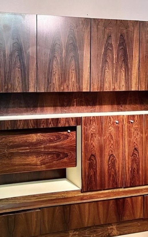 Mid Century Rosewood Wall Unit Bar Display Hutches & Display Barrie Kijiji