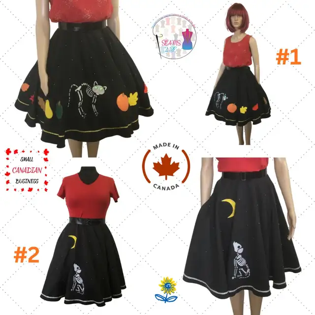 Creepy Cute Halloween Themed Skirts 