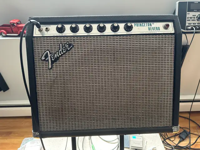 1978 Fender Princeton Reverb Amp in Amps & Pedals in Bedford - Image 2