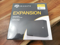 BNIB 14TB Seagate External Hard Drive, 14 TB PC, Windows & Mac