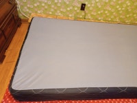 Free single clean bed and box spring