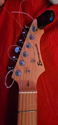 Barracuda electric telecaster style guitar