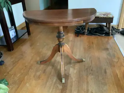 Half- moon table, View more