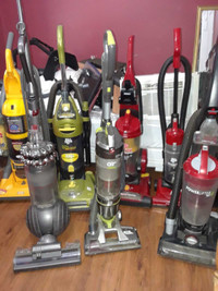 Bagless/canister vacuums & 5 handheld/stick & Electrolux vacuums