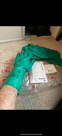 HONEYWELL CHEMICAL RESISTANCE INDUSTRIAL GLOVES