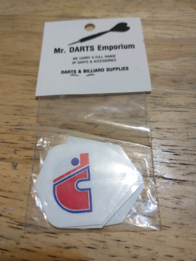 Original Quebec Nordiques dart flights set, early-mid 1990s, View more