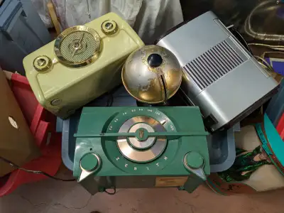Divers postes de radio année 1950-1970