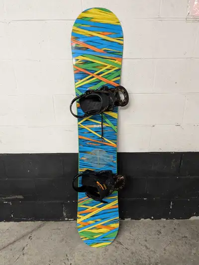 Burton Snowboard 147 with binding, View more