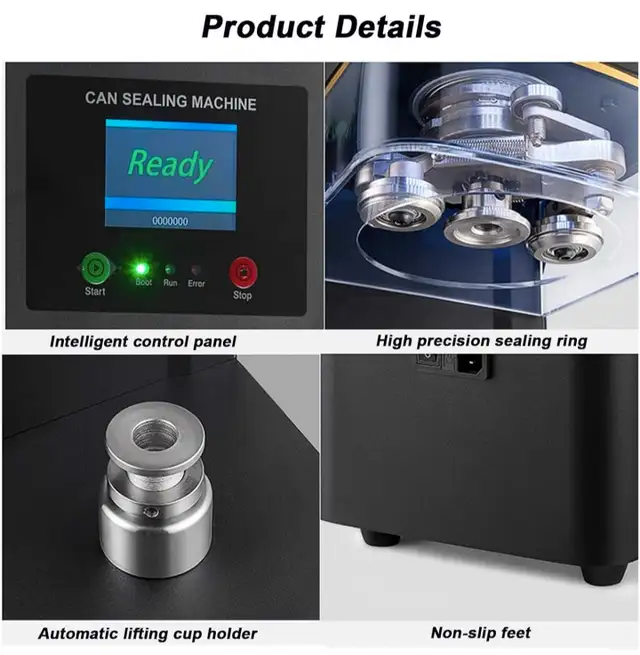 Fully Automatic Can Sealing Machine in Industrial Kitchen Supplies in Moncton - Image 4