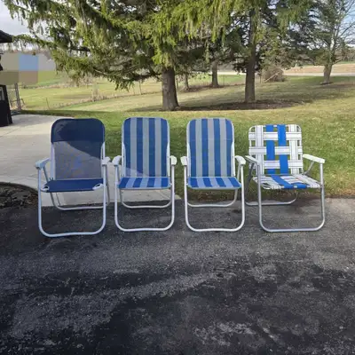 4 Beach Lawn Chairs, View more