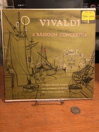 Vintage- Antonio Vivaldi 4 Bassoon concertos