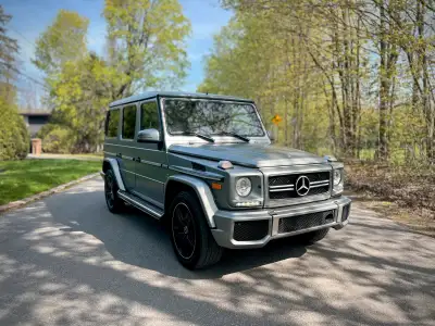 2013 Mercedes-Benz G 63 AMG – Magno Platinum Gray (one tax, Private Sale) Designo Interior | 98,000...