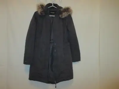 MANTEAU LONG AVEC CAPUCHON FEMME XS/TP, View more