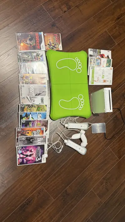 Wii Bundle with Balance Board and Games, View more