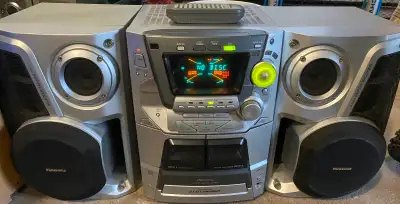 Vintage Panasonic Stereo System, View more
