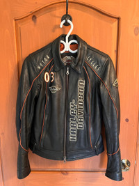 Veste de moto pour femme Harley Davidson grandeur Small