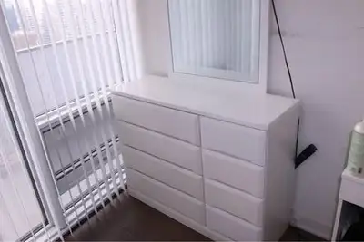 Solid 8 Drawer All white Dresser and Mirror, View more