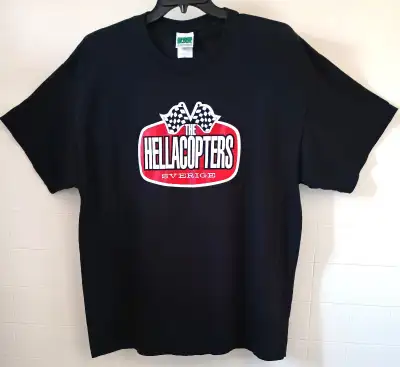 The Hellacopters - "SVERIGE" T-shirt (Black XL), View more
