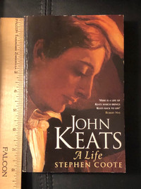  John Keats: a life, by Stephen Coote softcover book