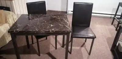 set de cuisine table et 2 chaises, View more