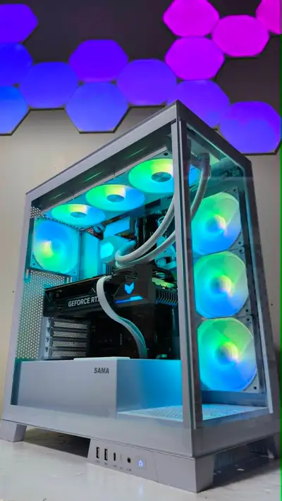 Ultimate White Gaming PC | RTX 5070 / Ultra 5 245KF / 32GB DDD5, View more