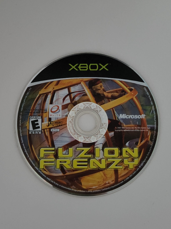 Fuzion Frenzy (Xbox) (LOOSE) (Used) in Older Generation in Kitchener / Waterloo