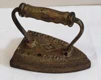 Antique Cast Flat Iron