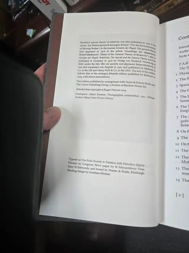 Einstein's 'Relativity: The Special and the General Theory' $8 ...