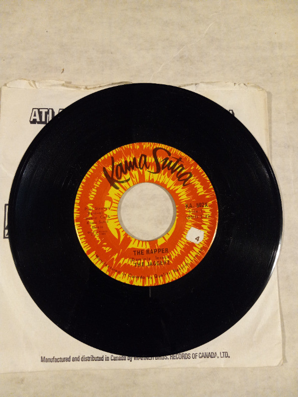 Vinyl Record 45 RPM 1970 Rock The Jaggerz The Rapper Near Mint in CDs, DVDs & Blu-ray in Trenton - Image 2