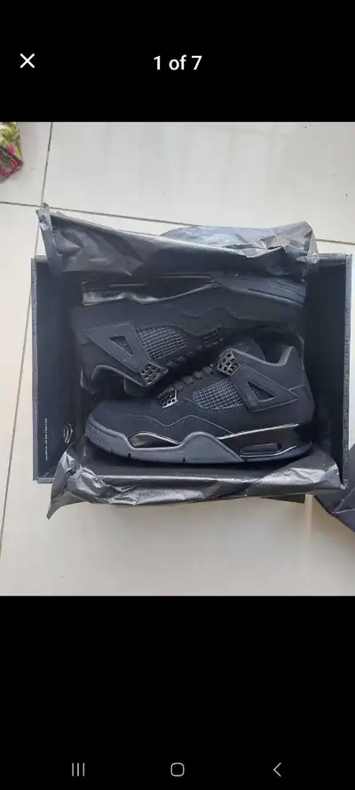 Jordan 4 Retro Black Cat  U_A shoes, View more