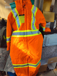 FORCEFIELD HIGH VIS COVERALLS 2XL