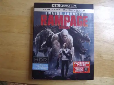 FS: "Rampage" 4k Ultra HD + Blu-ray + Digital, View more