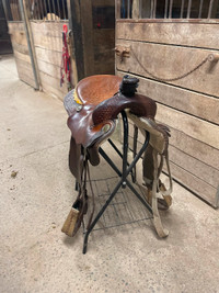 Beautiful Billy Cook Roper Saddle For Sale!