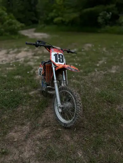 Great running bike just rebuilt the motor got maybe 6 hours on the rebuild mostly used on trails and...