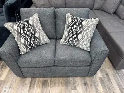 New Canadian Made Sectional Sofa loveseat In Huge Sale, View more