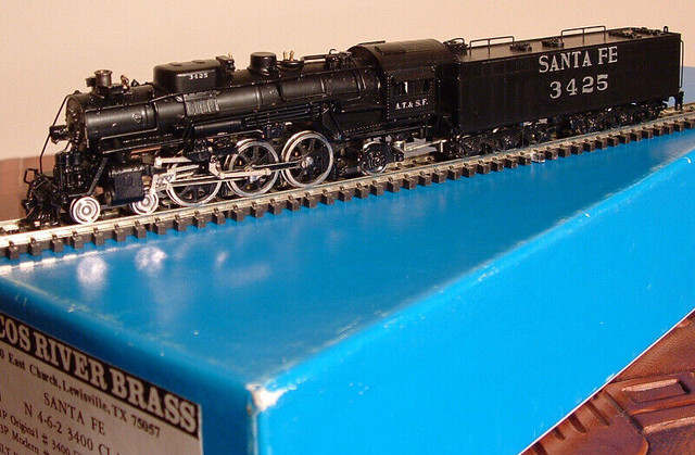 Brass N scale model train: AT&SF 4-6-2 Pacific by Pecos River in Hobbies & Crafts in Kingston - Image 2