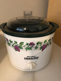 Slow cooker & more $35 and $20+