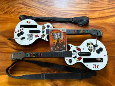 Guitar Hero 3 with guitars for Wii, View more