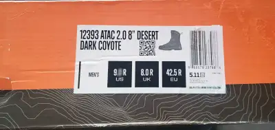 5.11 Men's ATAC 2.0 8" Tactical Side Zip Military Boot 9.5, View more