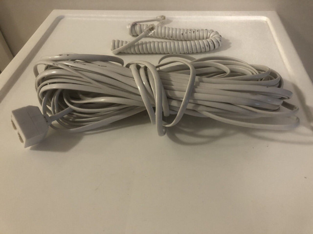 Extra long phone extension with 2 jacks in General Electronics in Kitchener / Waterloo - Image 2