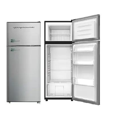 fridge Frigidaire 7CUFT- 21"w/55"h-ST STEEL-WARRANTY-$279-NO TAX, View more