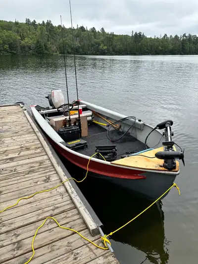 Selling my boat package (boat/motor/trailer/trolling motor). I’ve put a fair amount of work into it...