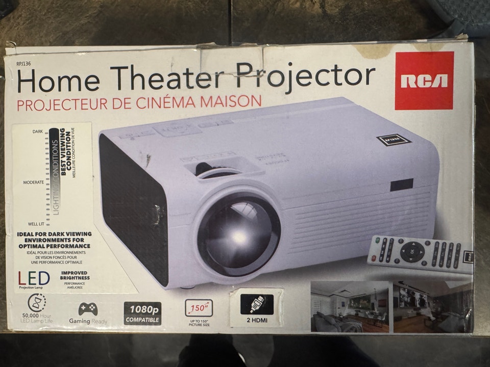 RCA Home Theater Projector | Stereo Systems & Home Theatre | Calgary ...