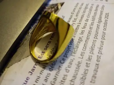 Bague pour homme 18k gold. taille 10, View more