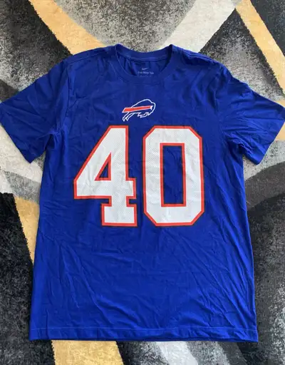 Buffalo Bills Nike T-Shirt NFL Miller Size Medium Good Condition