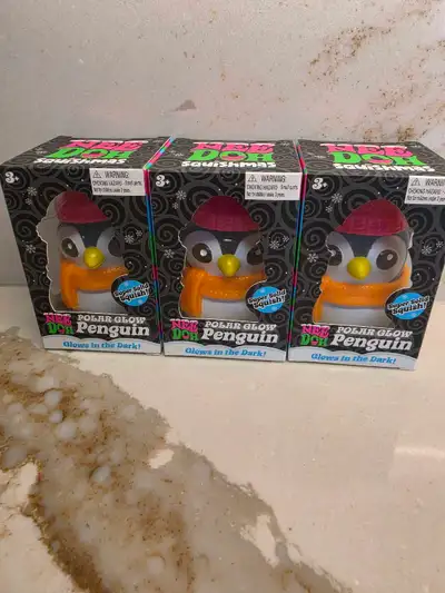 Holiday Needoh Polar Glow Penguin $30each, View more