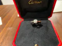 Cartier Diamond Engagement Ring 1895 Collection 0.72 Carats