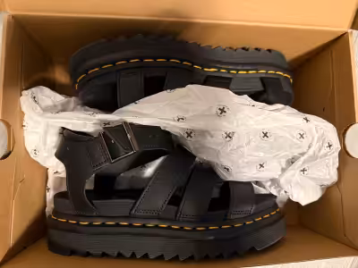 Selling my Doc marten sandles , they are brand new still in box they are a size 7 Price is firm