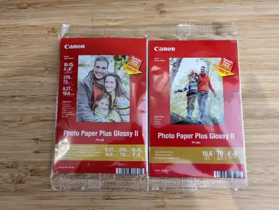 Canon Photo Paper Plus Glossy  (4 x 6" ), View more